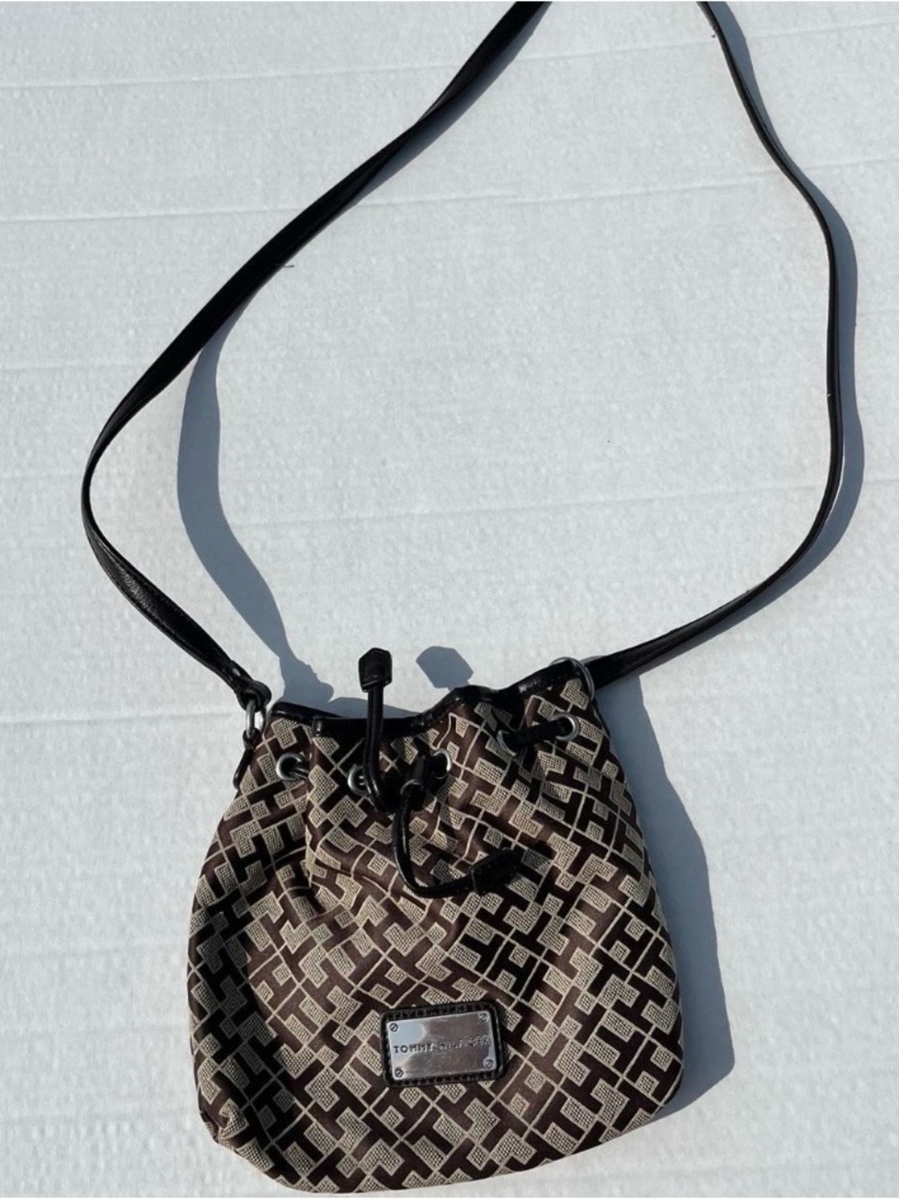 Tommy Hilfiger Mini Drawstring Crossbody Bag